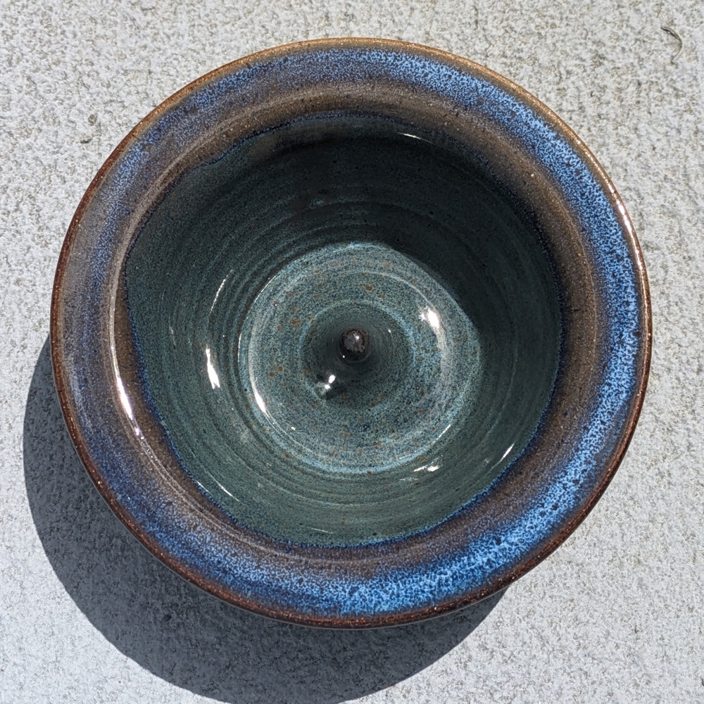 Artisan Pottery Apple Baking Dish Bowl